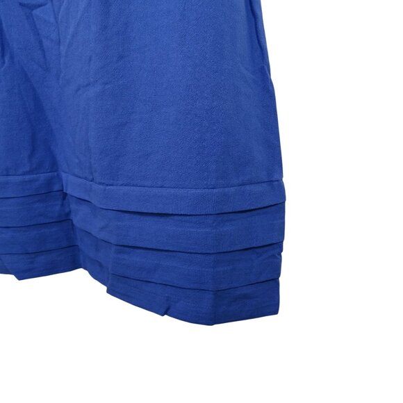 Emery Rose Blue Sheath Dress Women Size M Cotton Short Sleeve Casual Work NEW - Picture 2 of 9